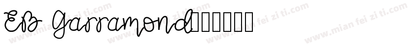 EB Garramond字体转换